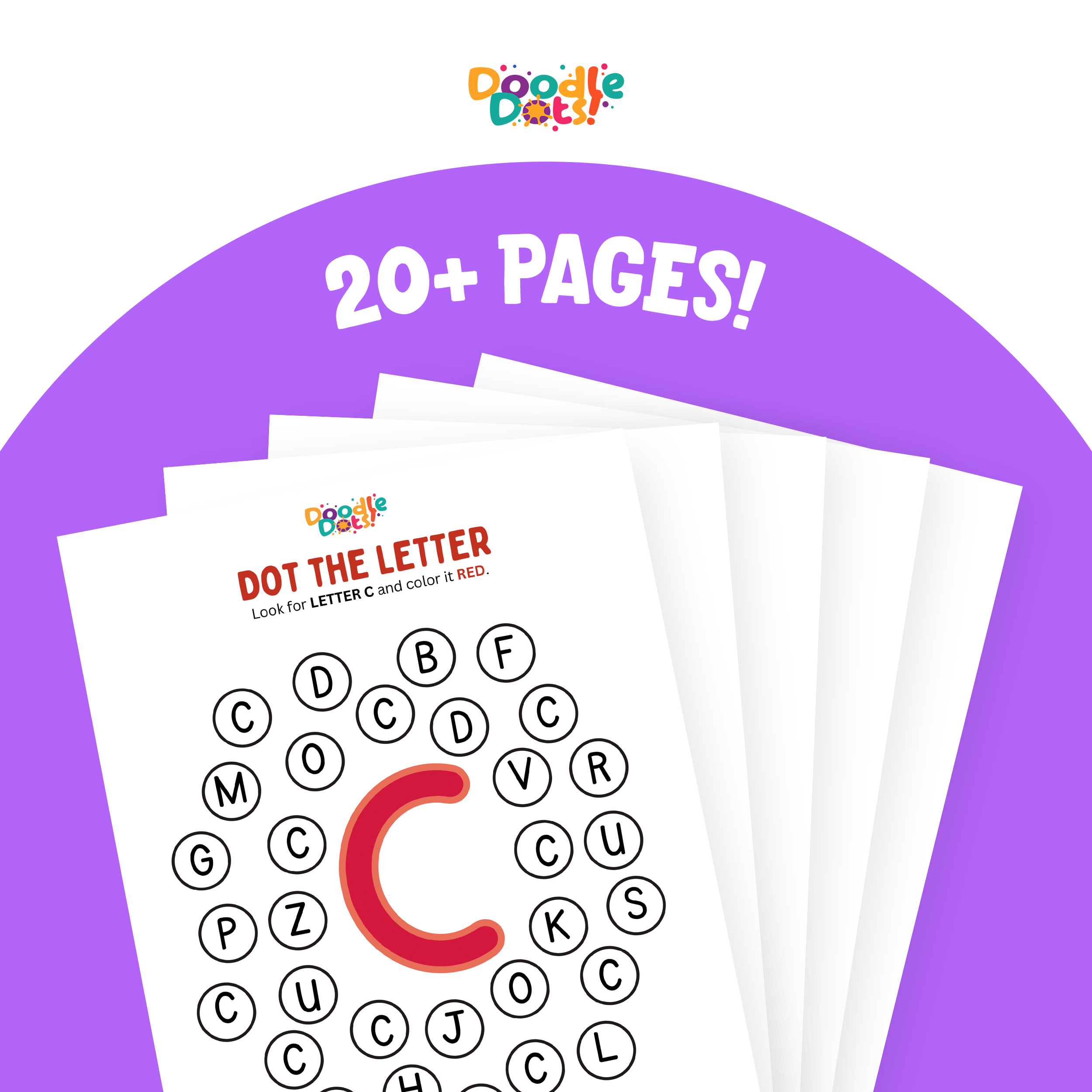 Uppercase Alphabet Hunt Worksheet