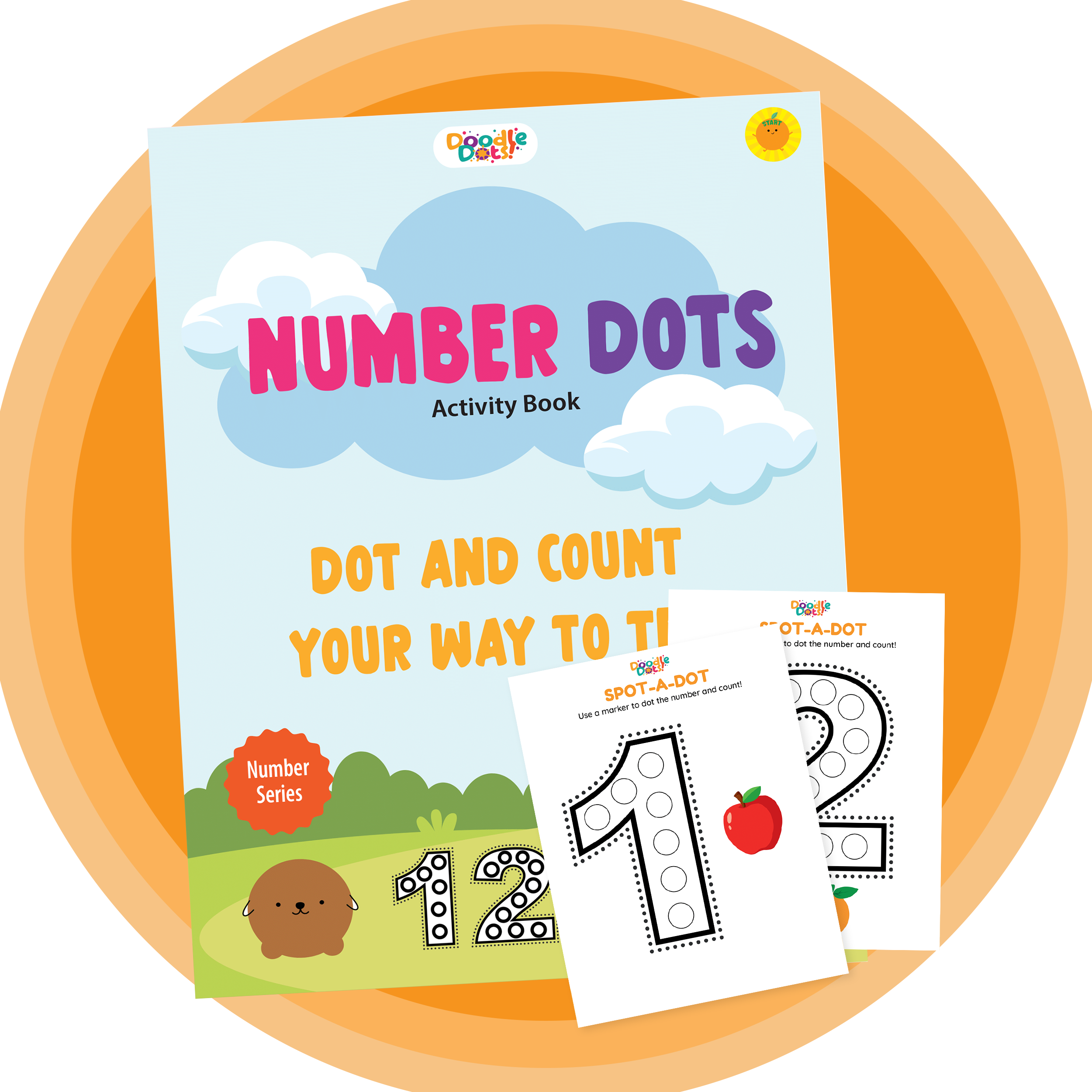 Number 1–10 + 1-1 Dotting