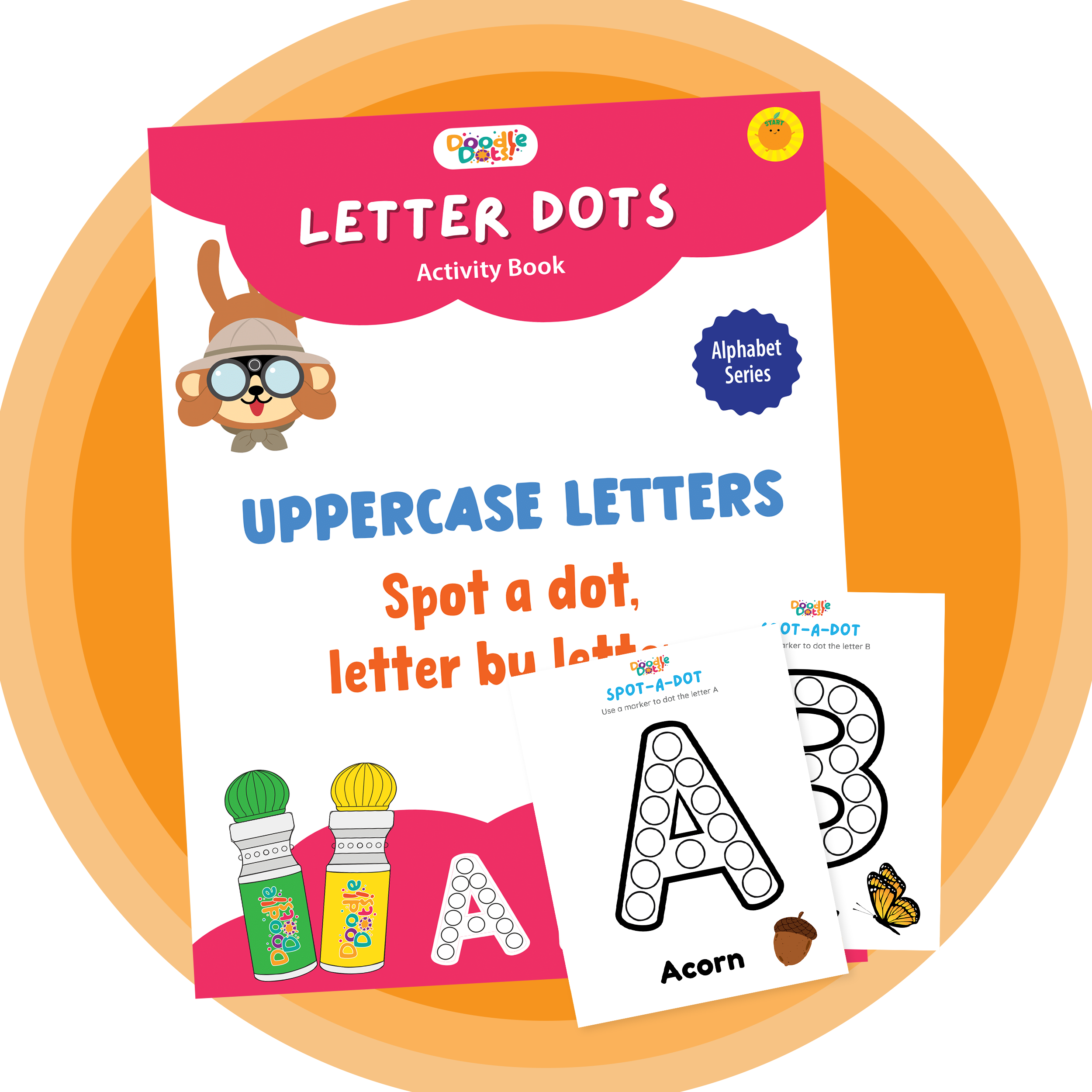Uppercase Letters Dot
