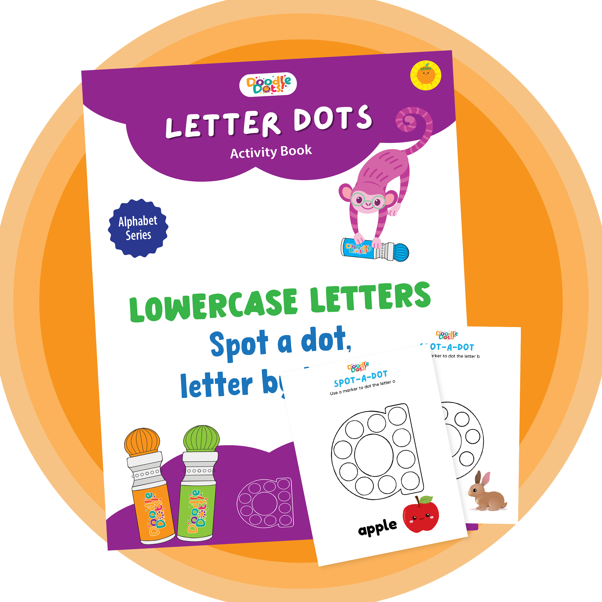 Lowercase Letters Dot