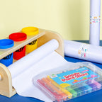 Paper roll alongside the Art Station and Doodle Paint Sticks