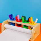 Side view of the Doodle and Draw Art Station