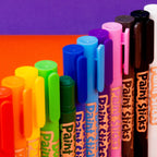 Full 12-colour Doodle Paint Sticks line-up standing upright