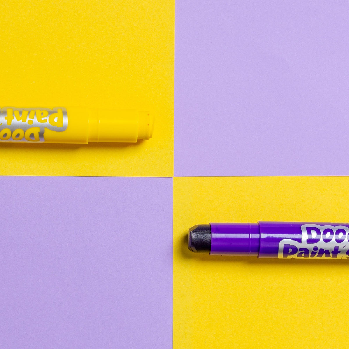 Doodle Paint Stick with the solid tempera tip exposed